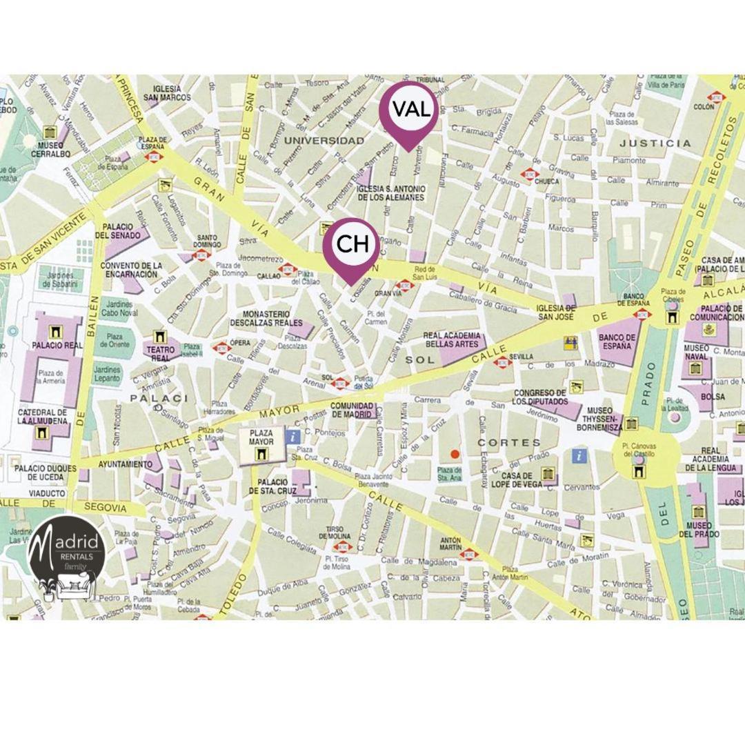 Apartamento Nuevo Y Reformado Al Lado De La Gran Via Madrilena Esterno foto